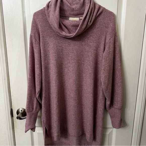 Maeve Sweaters - Maeve by Anthropologie knit cowl neck tunic sweater, size xsmall.